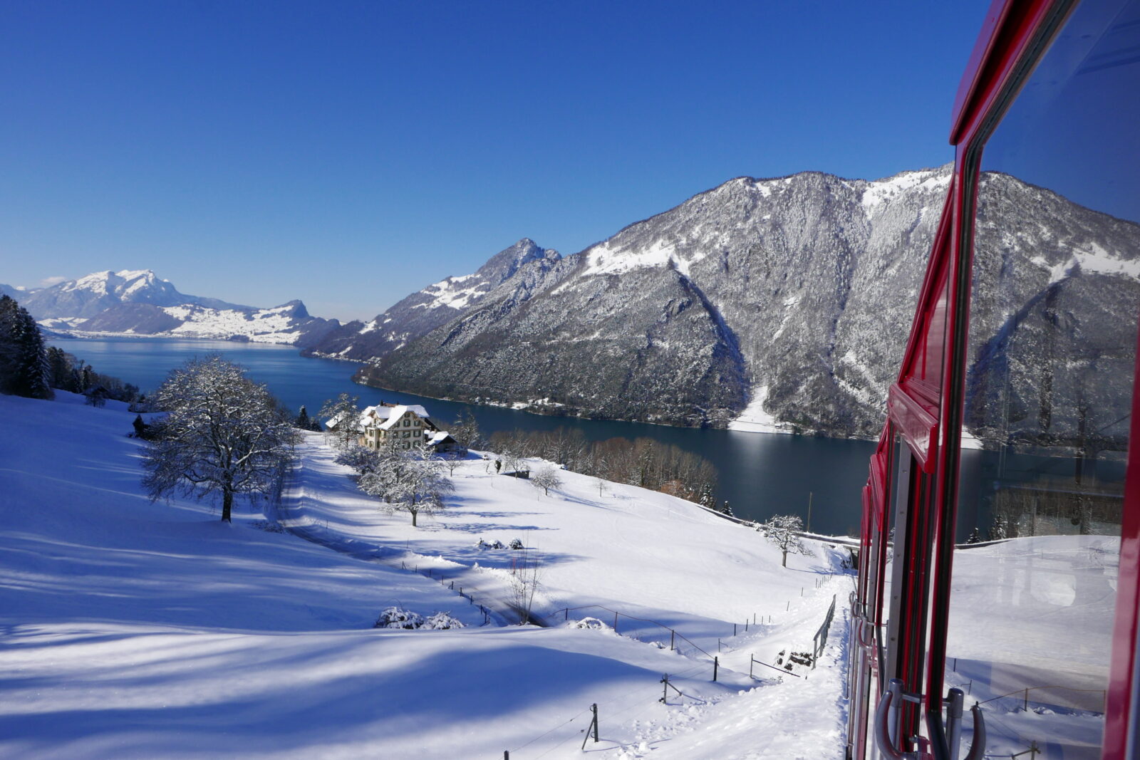 TSB Winter Panorama gegen W aus Bahn