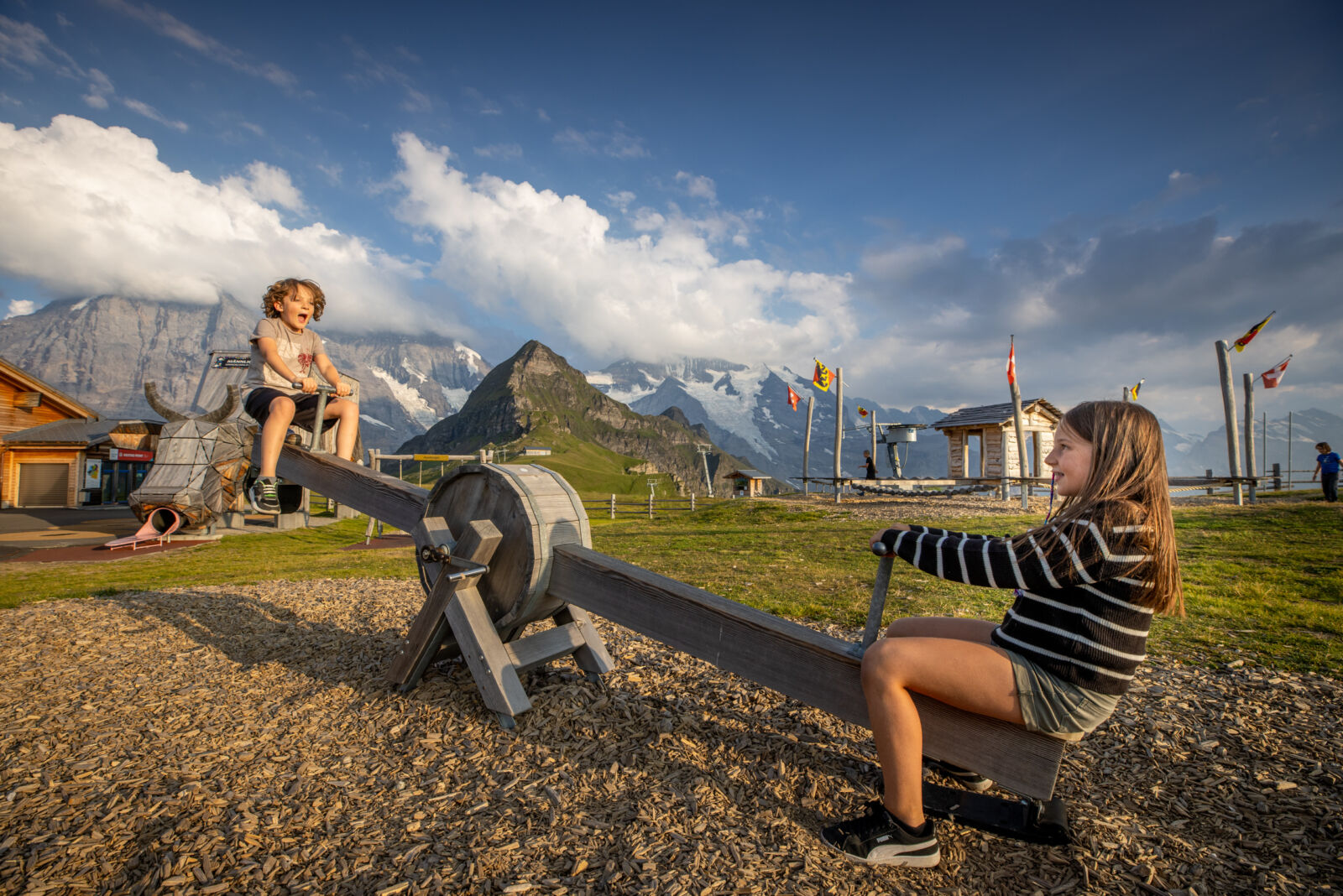 Sennenspielplatz Maennlichen Sommer 19