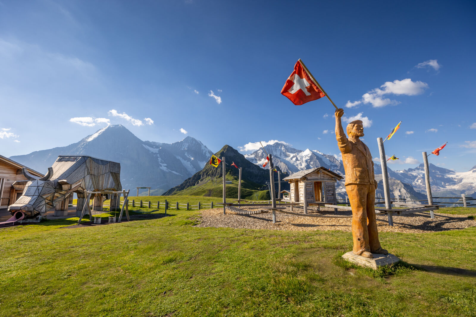 Sennenspielplatz Maennlichen Sommer 21